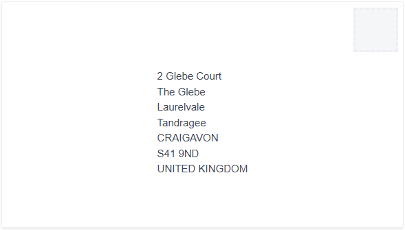 Address Format United Kingdom