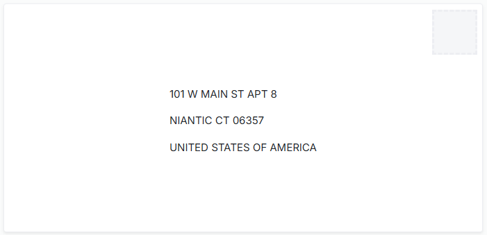 Address Format USA