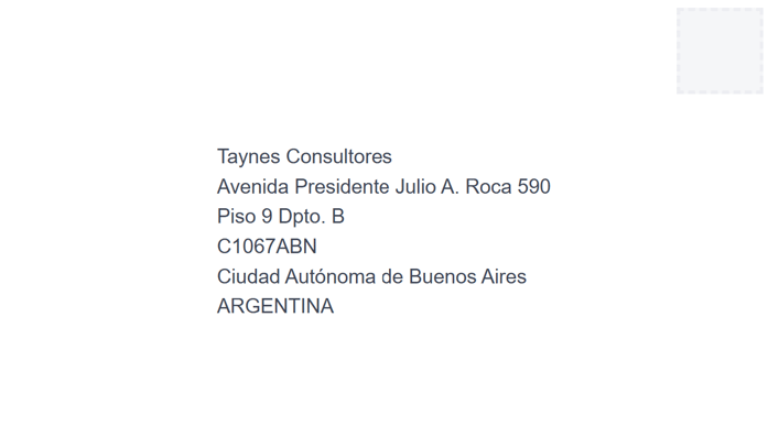 Address Format Argentina